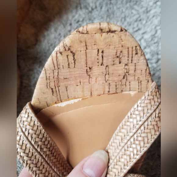 J Crew cork wedge sandals - Picture 4 of 4